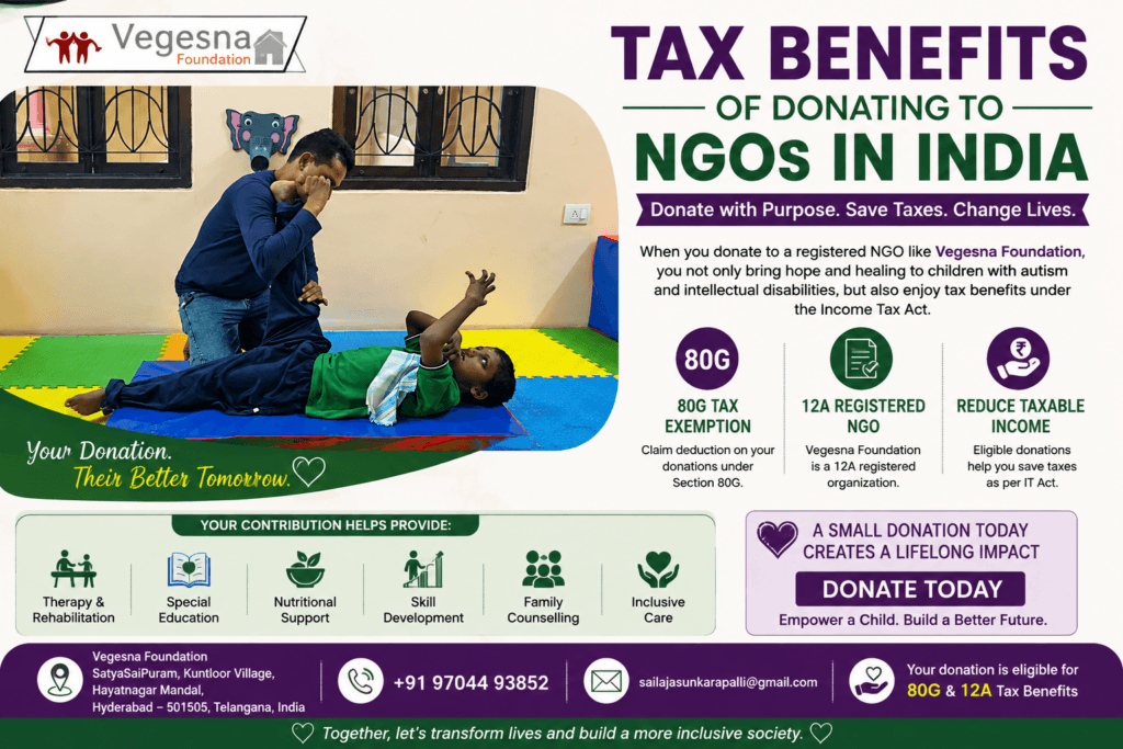 Tax Benefits of Donating to NGOs in India
