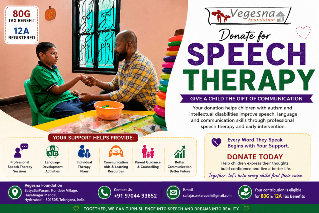 Donate for Speech Therapy