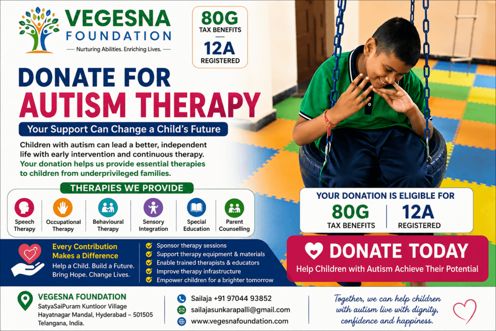 Donate for Autism Therapy