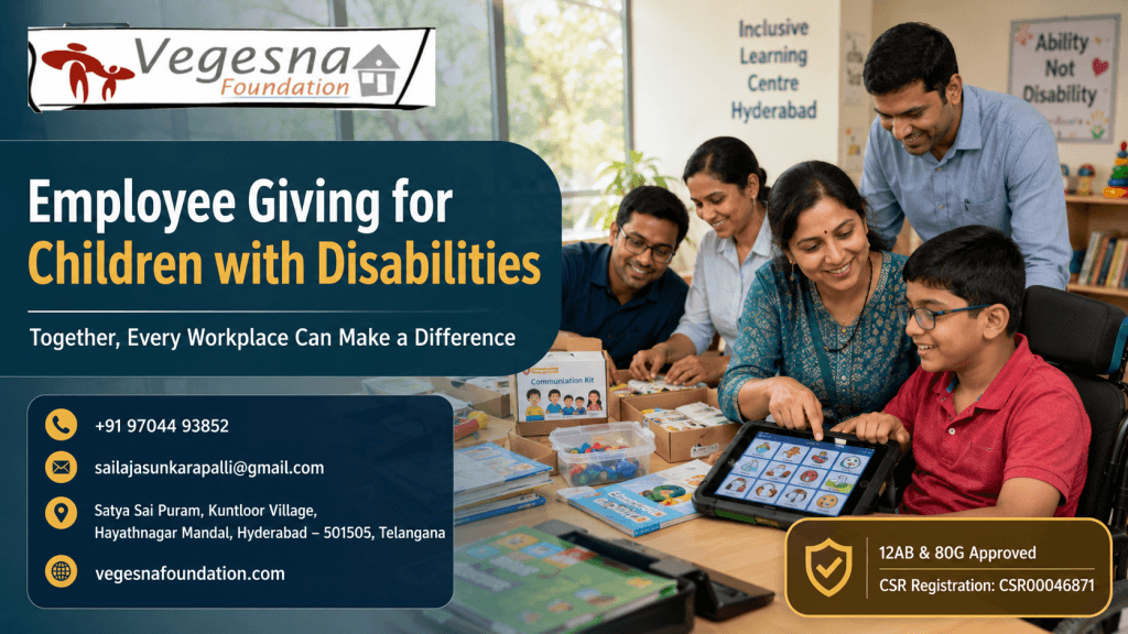 Employee Giving for Children with Disabilities